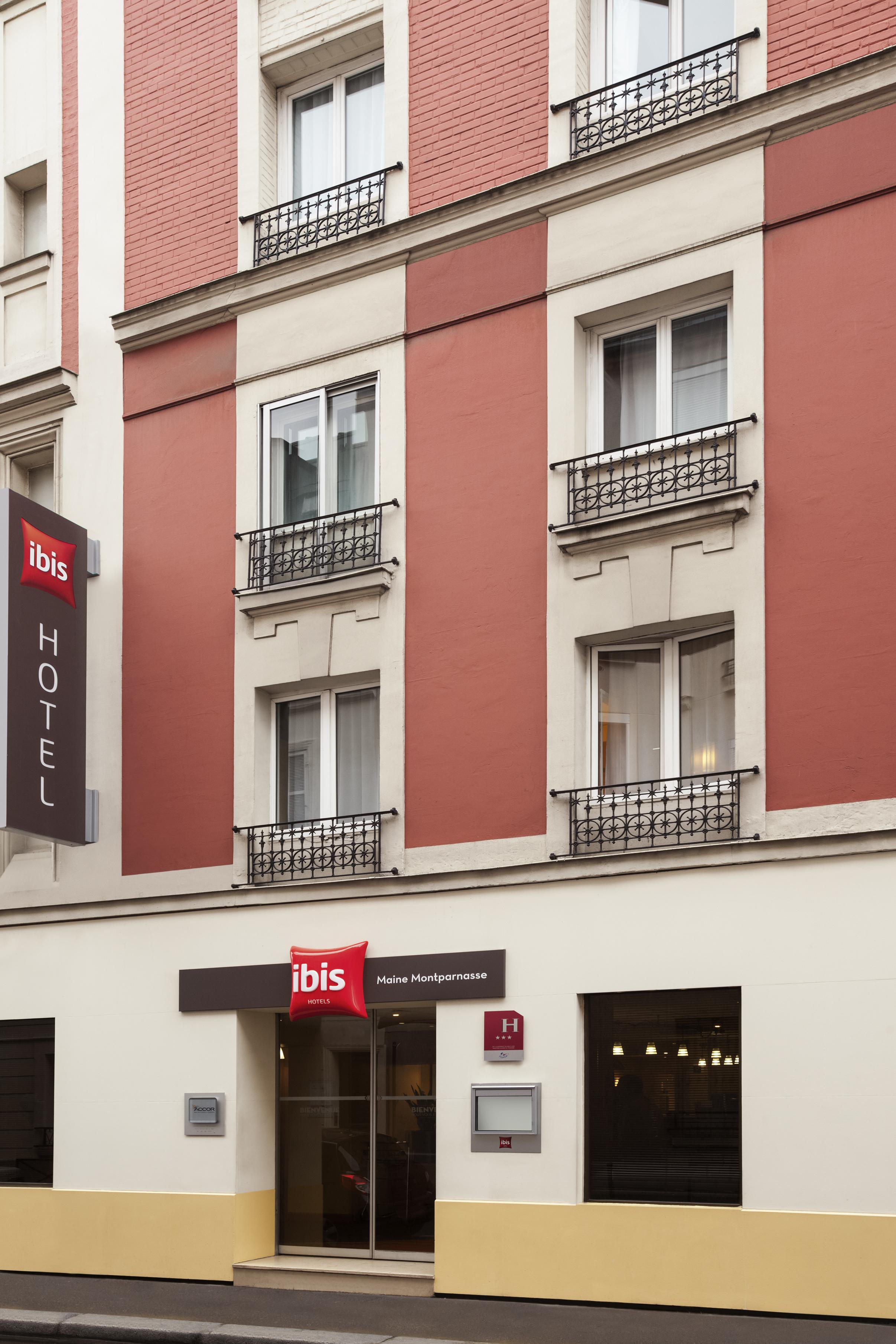 Hotel Ibis Maine Montparnasse París Exterior foto